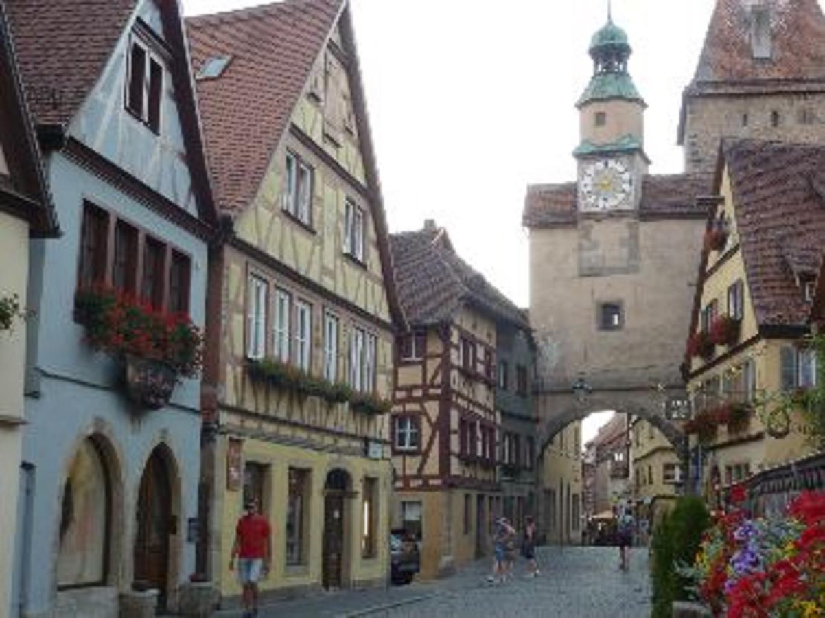 Hotel Pension Elke Rothenburg Rothenburg ob der Tauber Exteriér fotografie